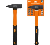 Слесарный молоток TDM ELECTRIC Алмаз 600 гр, кованый, с прорезиненной фибергласовой рукояткой SQ1036-0104