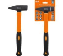 Слесарный молоток TDM ELECTRIC Алмаз 400 гр, кованый, с прорезиненной фибергласовой рукояткой SQ1036-0102