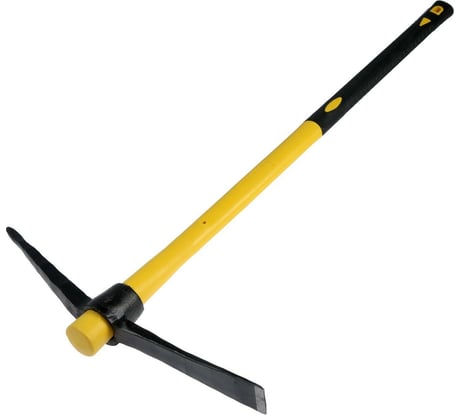 Кирка ТУНДРА кованая, фибергласовая рукоятка 900 мм, 1500 г 5378864