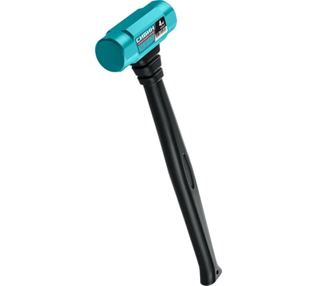 Цельностальная кувалда с удлинённой рукояткой 4 кг 480 мм СИБИН 20132-4