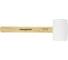 Киянка резиновая vertextools 450 г. белая резина, деревянная ручка FSC 10-52-450 5