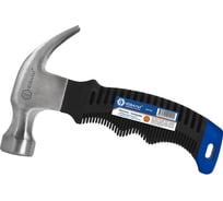 Молоток -гвоздодер КОБАЛЬТ 225 гр., фибергласовая рукоятка 170 мм () 924-924