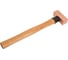 Молоток медный GARWIN с деревянной рукояткой, 500 г GHT-HW0500C 3