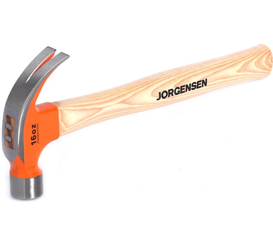 Молоток-гвоздодёр Pony Jorgensen 454г (с рукояткой Гикори) 60002