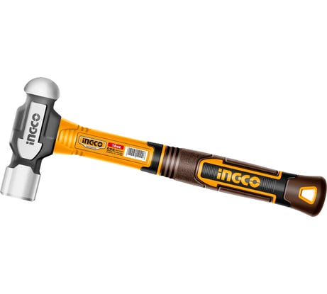 Молоток с круглым бойком INGCO 450 г (6/18) HBPH81016