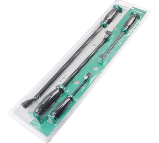 Набор монтажек с двухкомпонентной рукояткой GARWIN 200-610 мм, 4 пр. 716025