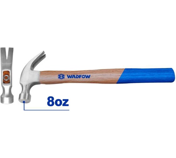 Молоток-гвоздодер WADFOW 220 г 6/36 WMB3308