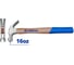 Молоток-гвоздодер WADFOW 450 г 6/24 WMB3316 1