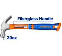 Молоток-гвоздодер WADFOW 560 г 6/18 WHM3320