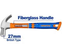 Молоток-гвоздодер WADFOW 27мм 6/24 WHM3327