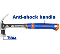 Молоток-гвоздодер WADFOW 450 г 6/12 WHM8316