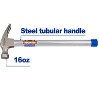 Молоток-гвоздодер WADFOW 450 г 6/24 WHM336G