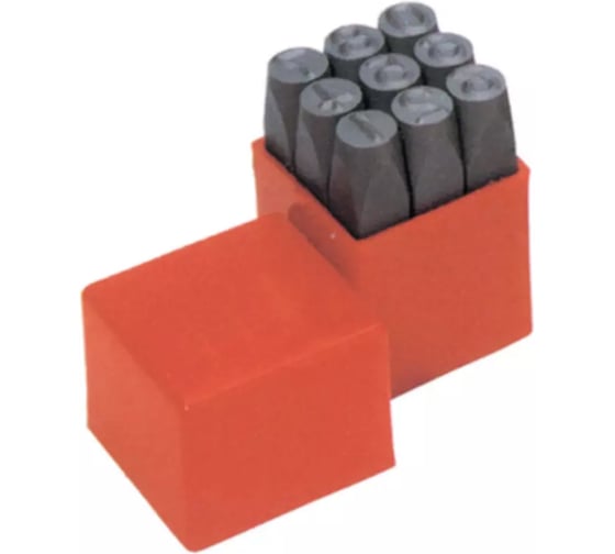 Набор клейм цифры Licota CrMo 5 мм ATF-5115B-5.0