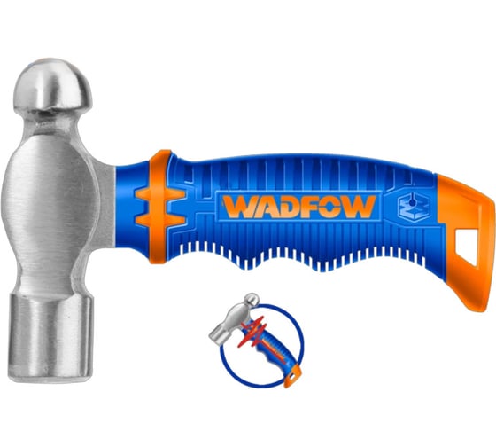 Молоток с круглым бойком WadFow 220 г 6/48 WHM53D8