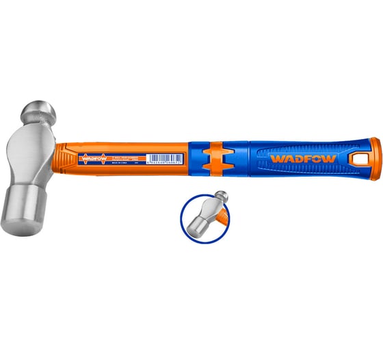 Молоток с круглым бойком WadFow 660 г 6/18 WHM5324