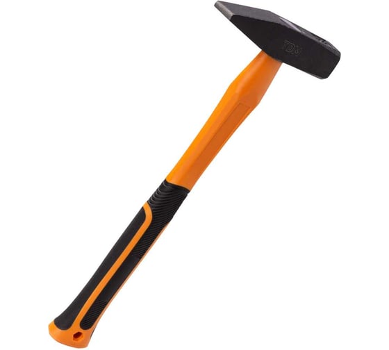 Молоток строительный (слесарный) TDM ELECTRIC 500 гр, кованый, с усиленной прорезиненной фиберглассовой рукояткой "Алмаз" SQ1036-0113