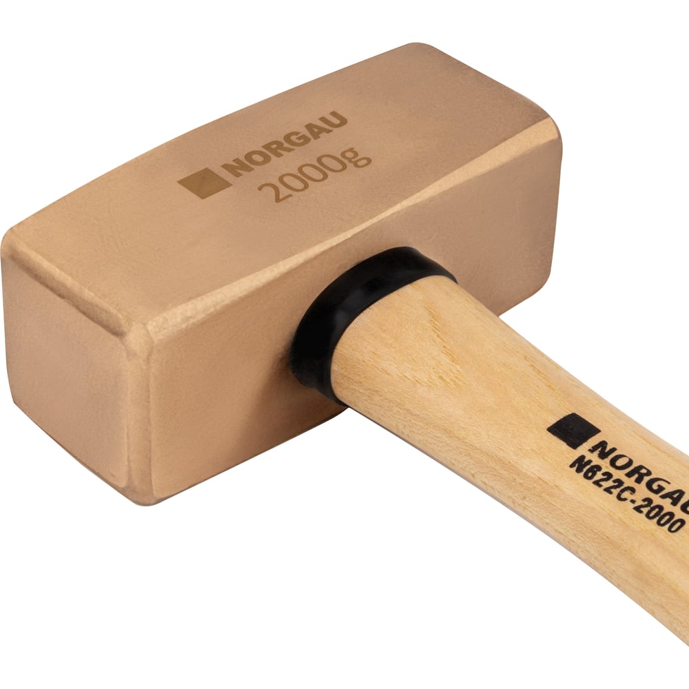 Молоток NORGAU тип N622C-2000 медный, 2000 гр 075217120 - выгодная цена ...