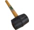 Киянка резиновая WYNNS (черная) 500г W0165B Tools 00000017947 3