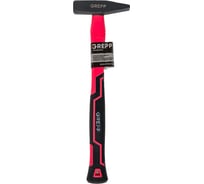 Молоток Ladina слесарный 200г, фибергласовая двухкомпонентная рукоятка, квадратный боек 301-001