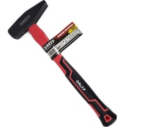 Молоток Ladina слесарный 300г, с ручкой фиберглас двухкомпонентная рукоятка, квадратный боек 301-002