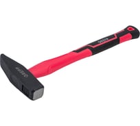 Молоток Ladina слесарный 500г, с ручкой фиберглас двухкомпонентная рукоятка, квадратный боек 301-004