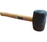 Киянка резиновая (черная) 300г W0165A/ Tools WYNNS 00000017946 3