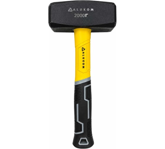 Кувалда ALUKOMTOOLS с фиберглассовой рукояткой 2000гр АТ-МК200