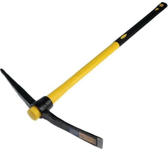 Кованая кирка ТУНДРА фибергласовая рукоятка 900 мм, 2000 г 5378865 1