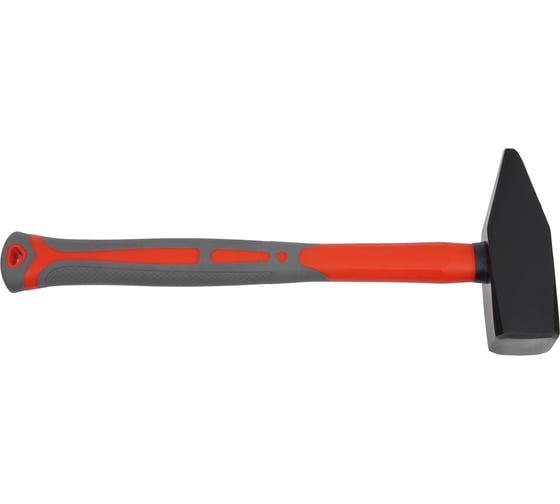 Кованый молоток PQtools, двухкомпонентная фибергласовая рукоятка 1500 г Лк-00002647