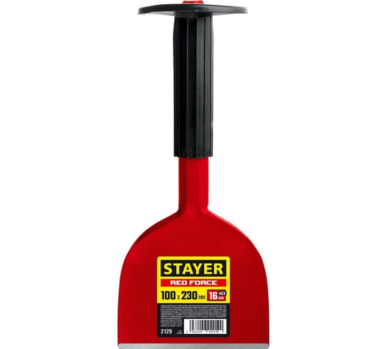 Зубило-конопатка STAYER Red Force с протектором 100x230 мм 2129