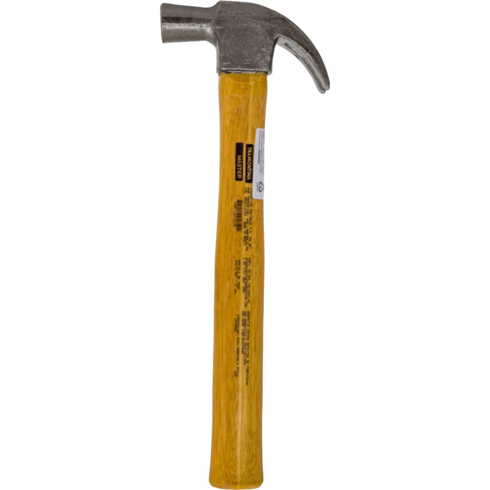 МолотокTRAMONTINA40370/027сизогнутымгвоздодером,27мм,рукояткаизтвердогодереваБ0054511