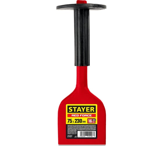 Зубило-конопатка STAYER Red Force с протектором 75x230 мм 2127