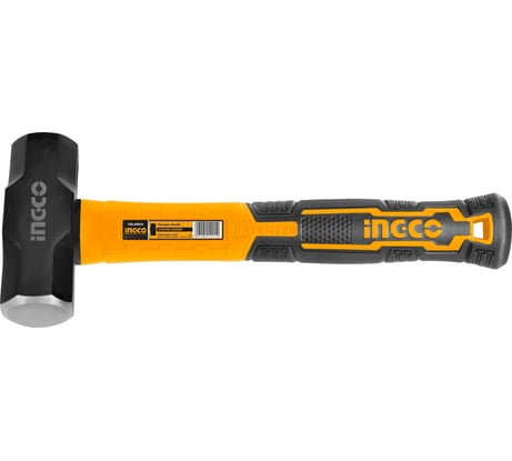 Кувалда INGCO 900 г, с фибергласовой рукояткой HSLH8802