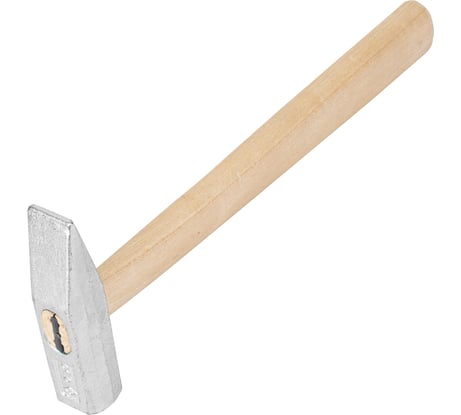Слесарный молоток Без бренда 500 г,квадратный боек,деревянная ручка// 10270