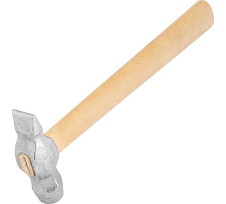 Слесарный молоток Без бренда 500 г,круглый боек,деревянная ручка 10240