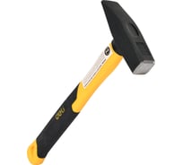 Слесарный молоток DELI DL442003 300гр (квадратный боек фиберглассовая рукоять) 98440