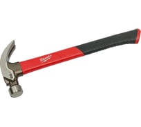 Молоток Milwaukee с рукояткой из стекловолокна, 20 унций, 570 г 4932478658