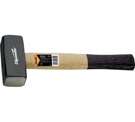 Кувалда SPARTA,2000 г,кованая головка, деревянная двухцветная рукоятка// 10909