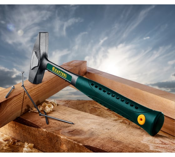 Цельнокованый слесарный молоток KRAFTOOL AutoKraft 500г 20070-05