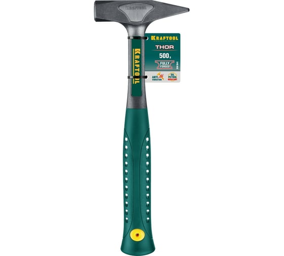 Цельнокованый слесарный молоток KRAFTOOL AutoKraft 500г 20070-05