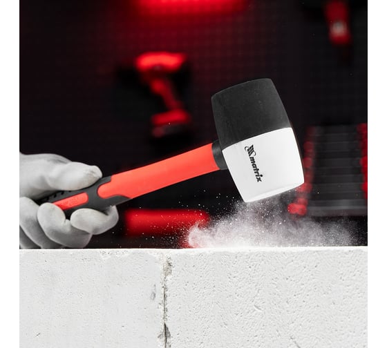 Резиновая киянка 450 г. MATRIX 11171