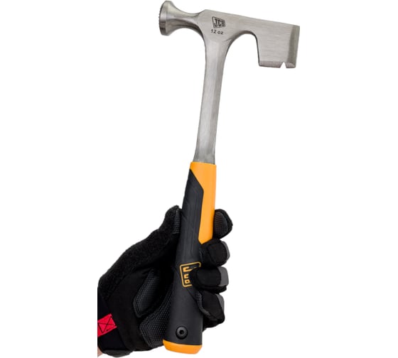 Цельнокованый молоток каменщика JCB 340 г JHM006