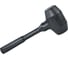 Резиновая киянка SGS 152 чёрная, 500 г 152SGS 1