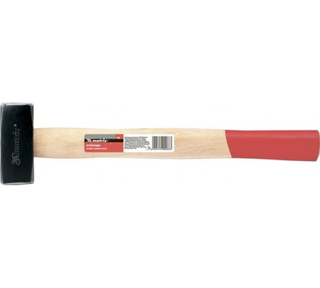 Кувалда MATRIX 8000 г, кованая головка, деревянная рукоятка, 900 мм 11038