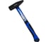 Слесарный молоток vertextools 400 г, фибергласовая обрезиненная рукоятка 10-20-400 2