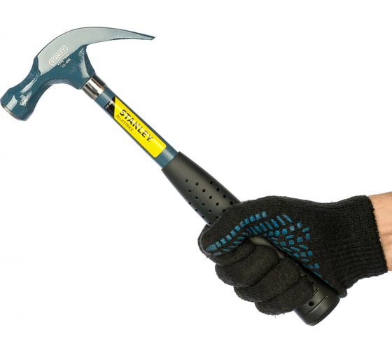 Молоток с гвоздодером 450 гр Stanley BLUE STRIKE 1-51-488