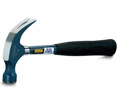 Молоток с гвоздодером 570 гр Stanley BLUE STRIKE 1-51-489