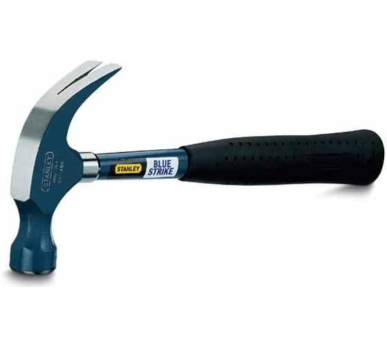 Молоток с гвоздодером 570 гр Stanley BLUE STRIKE 1-51-489