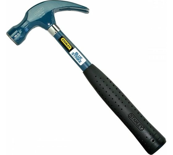 Молоток с гвоздодером 570 гр Stanley BLUE STRIKE 1-51-489