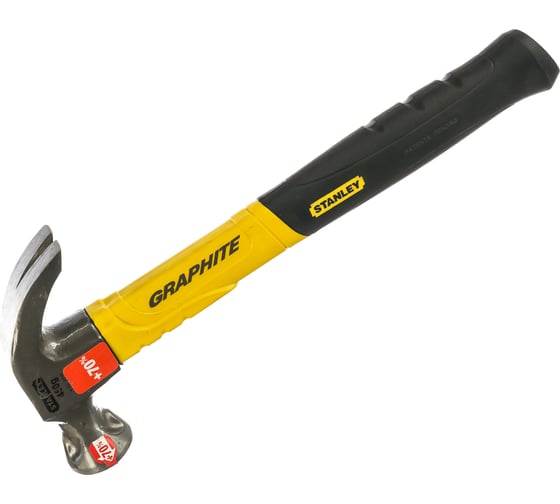 Молоток с гвоздодером 450 гр Stanley GRAPHITE 1-51-505